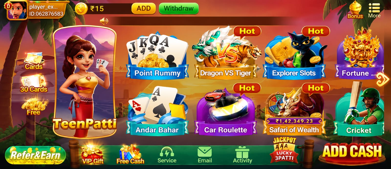3 patti all games