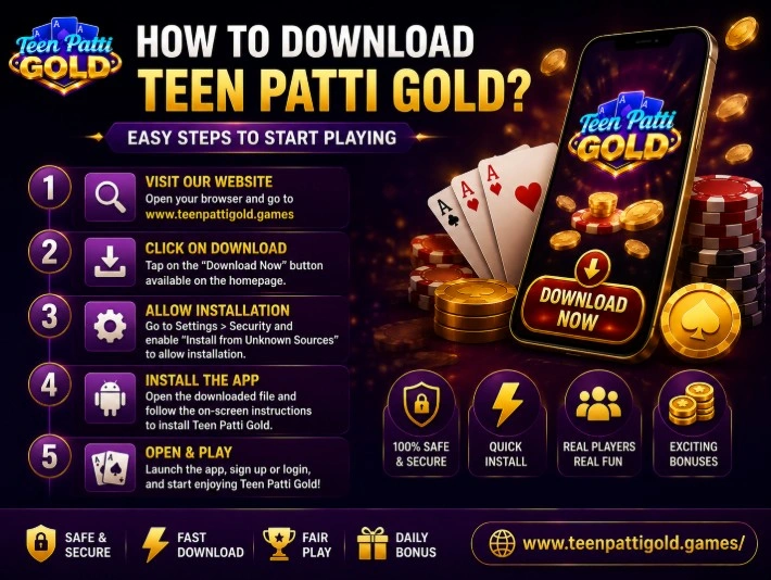 How to Download Teen Patti Gold